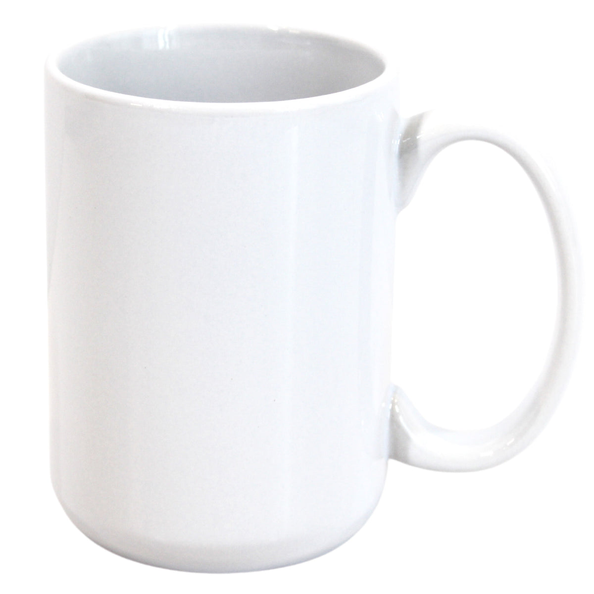 TANGLONG Sublimation Mugs, Sublimation Mugs Blank,Sublimation Mugs 15 oz,White Ceramic Sublimation Coffee Mugs, Bulk Mugs for Cof