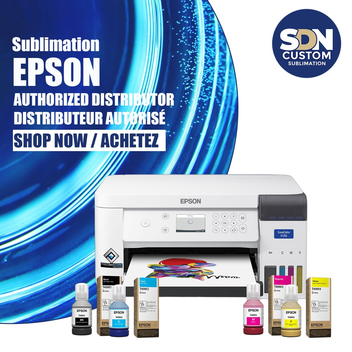 EPSON SUBLIMATON PRINTER-INKS