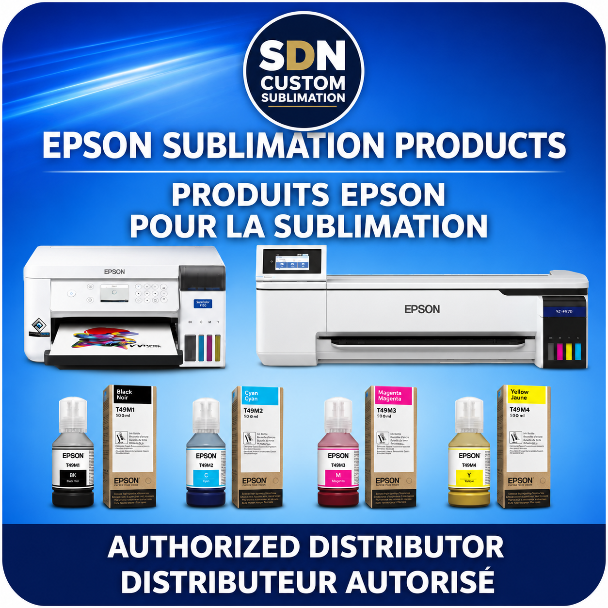 EPSON SUBLIMATON PRINTER-INKS