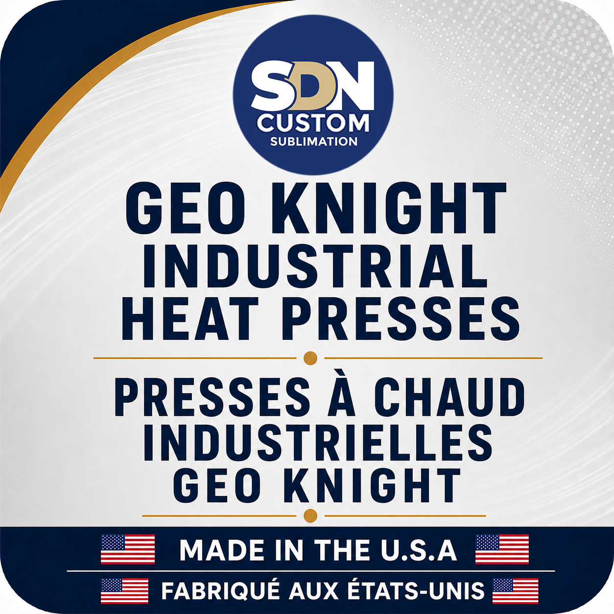 Geo Knight heat presses(ships from the us. Shipping extra)2-3 weeks