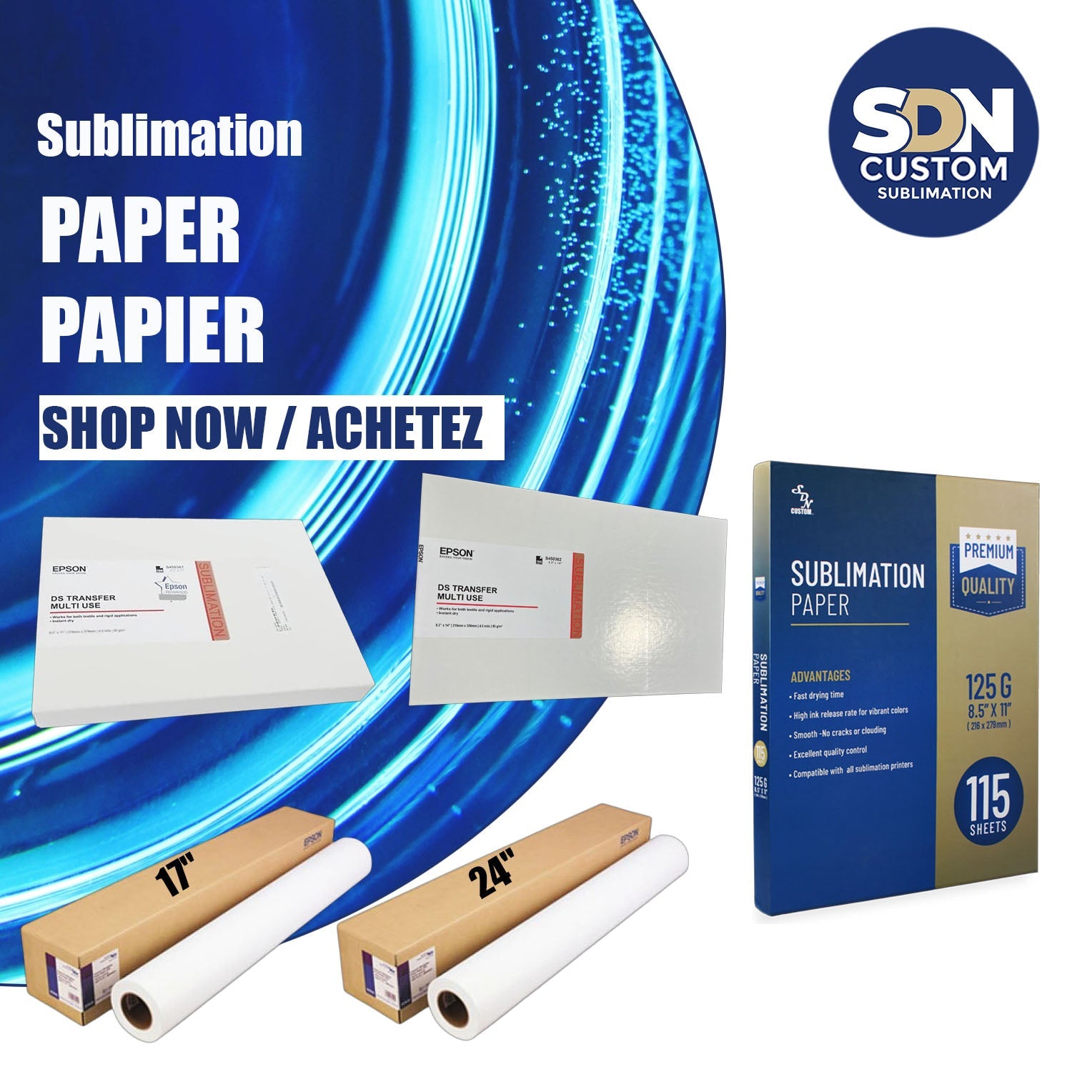 Sublimation paper