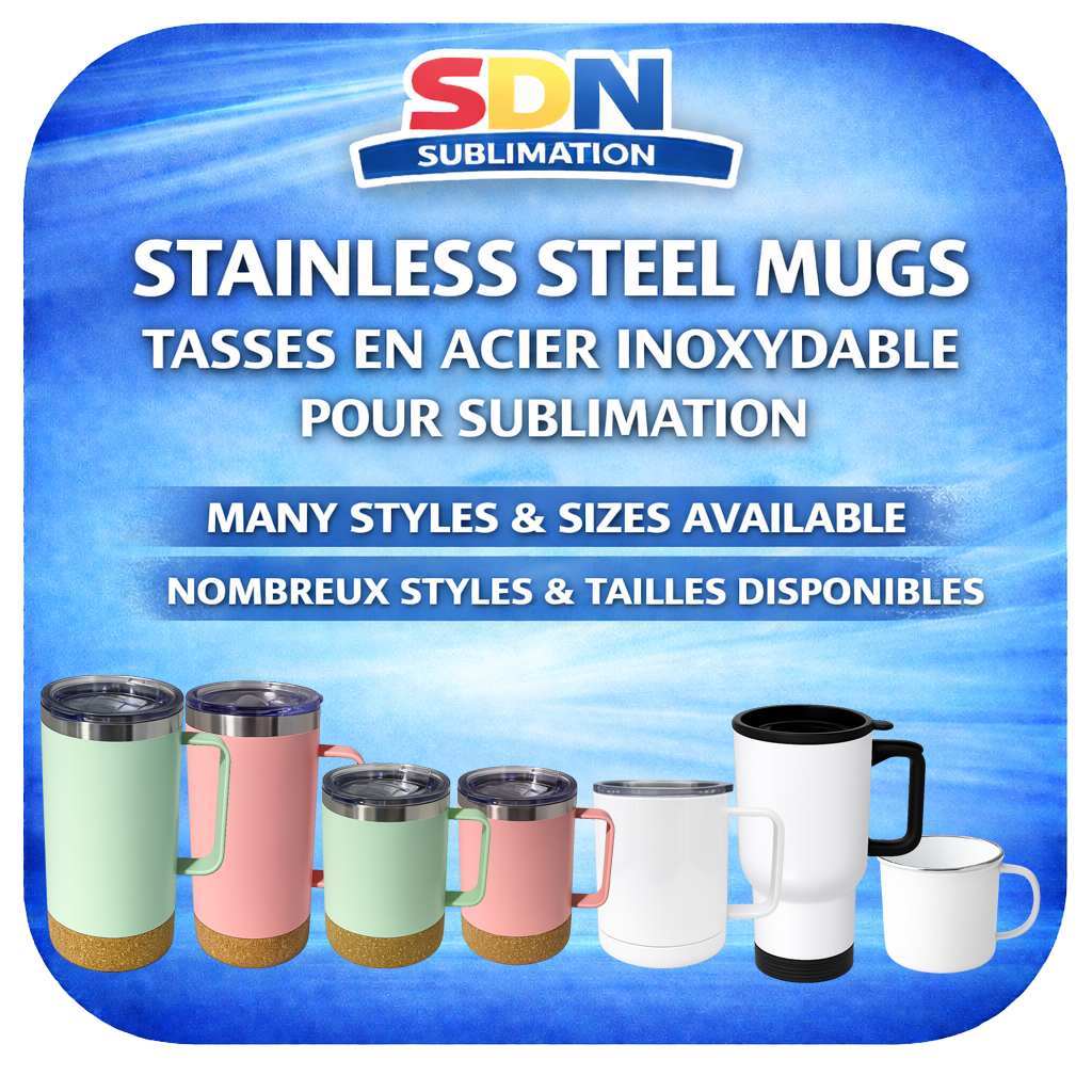 STAINLESS STEEL MUGS
