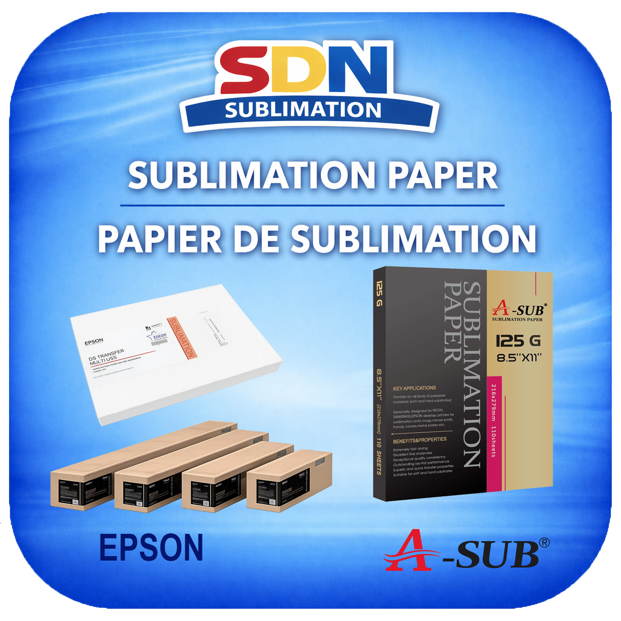 Sublimation paper