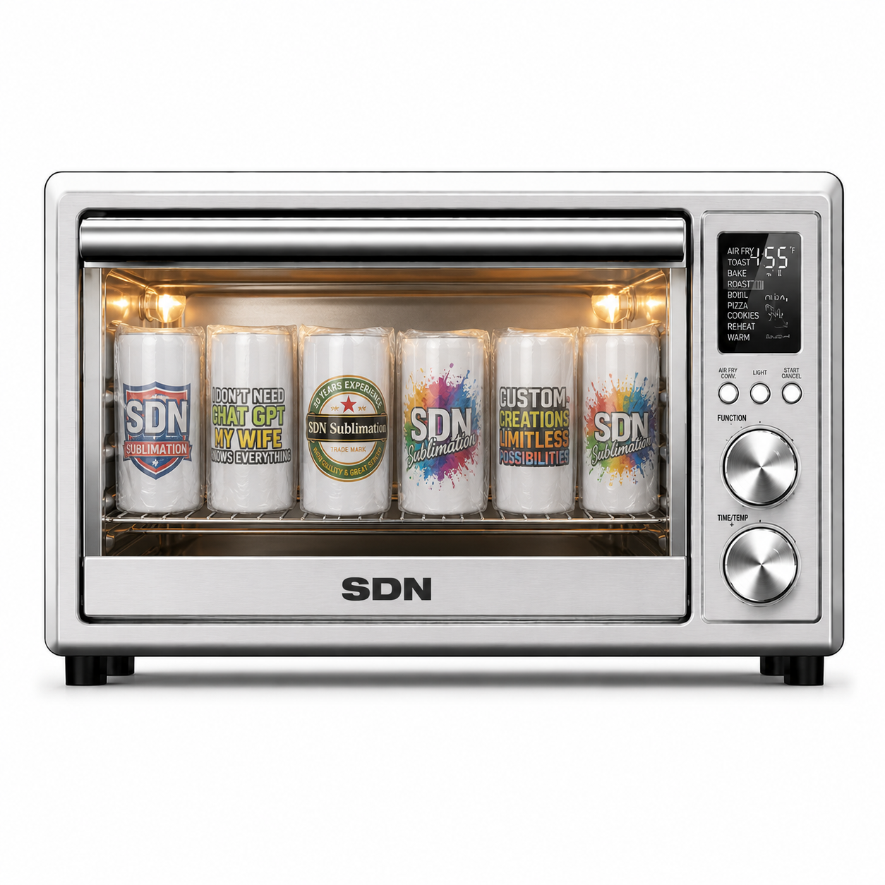30L oven machine It can bake 6 pcs 20oz s.s.mug