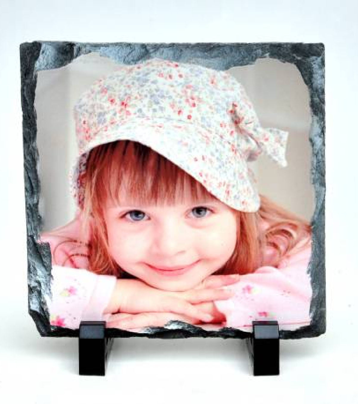 Ardoise photo carrée 8" x 8" pour sublimation