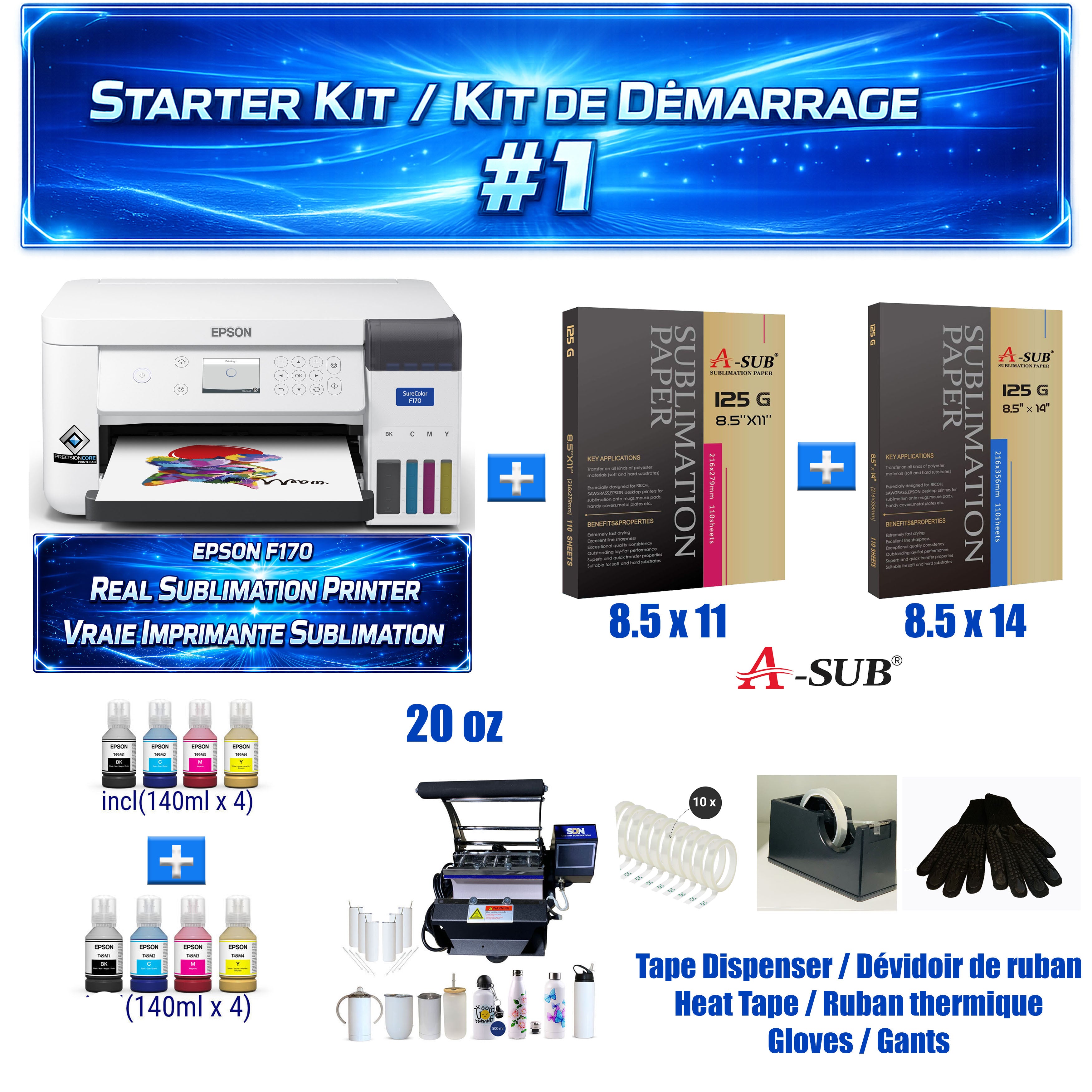 SDN Sublimation Startup Kit #1