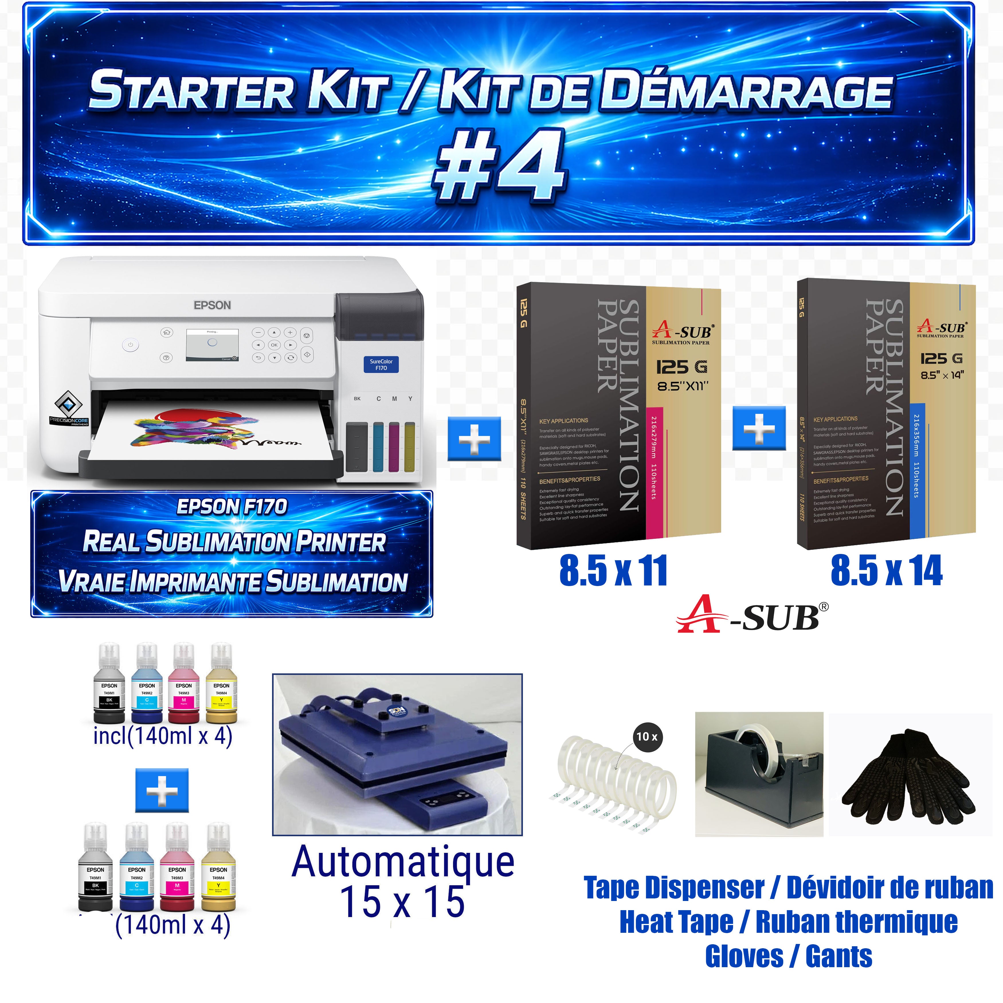 SDN Sublimation Startup Kit #4
