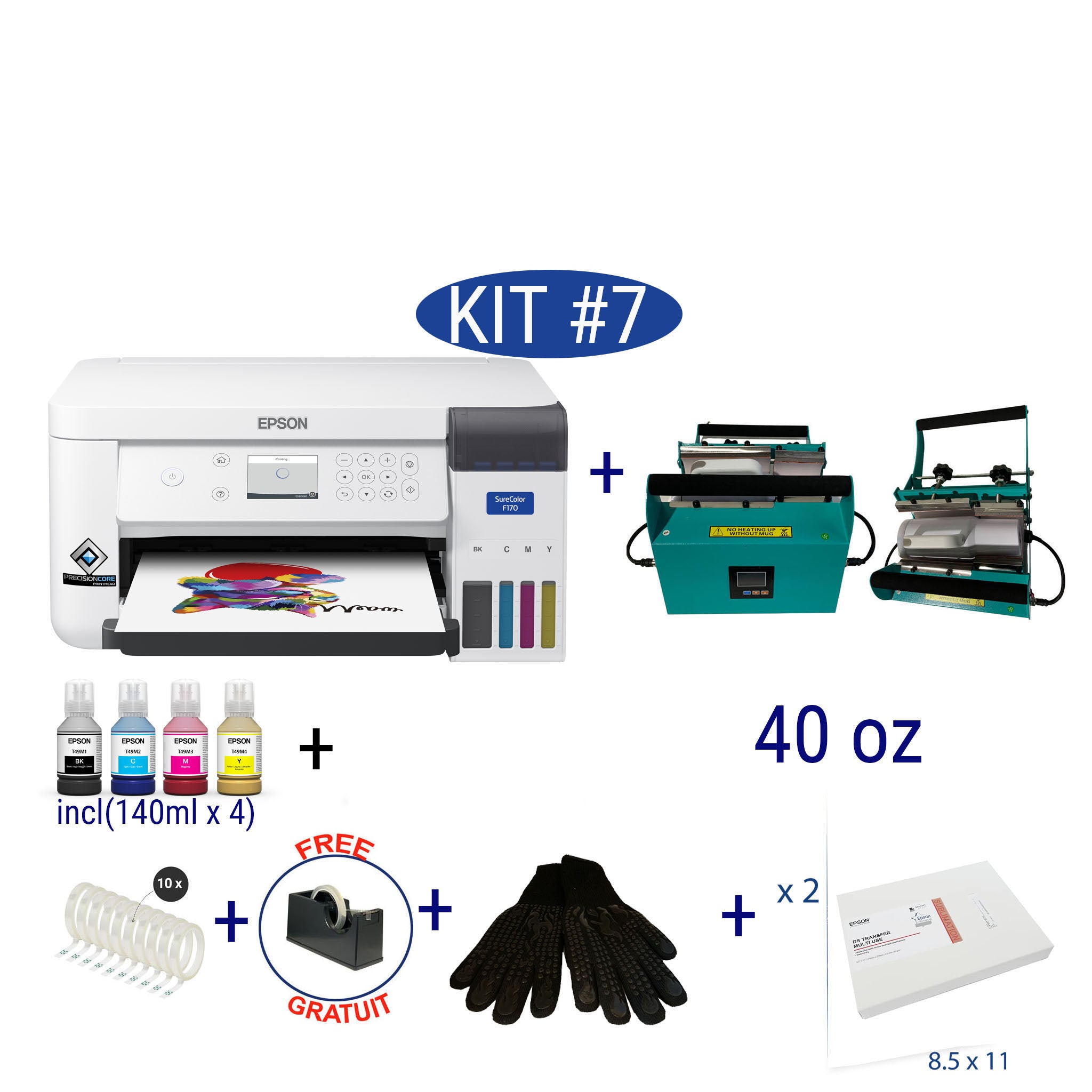 Kit de démarrage pour sublimation SDN n°7
