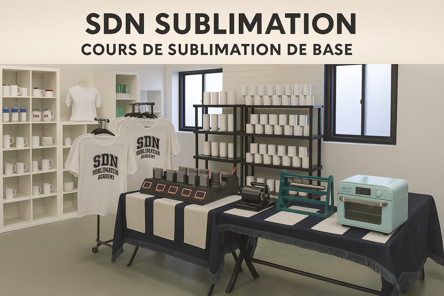 Academia SDN Básico de sublimación (Inglés-Francés-Español)