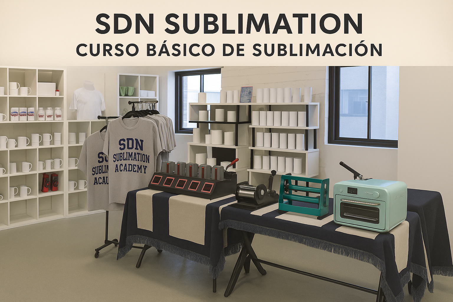 Academia SDN Básico de sublimación (Inglés-Francés-Español)